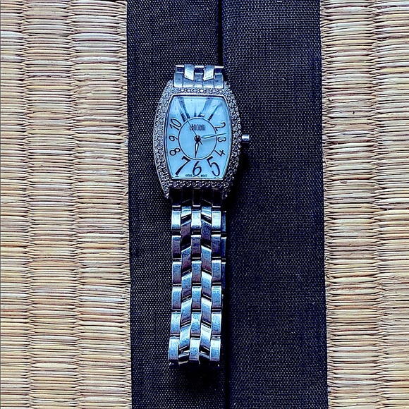 Lanciani Accessories - Stainless Steel Silver Watch with White Dial